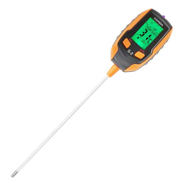 Mini Soil Moisture Meter Acidity Humidity Hygrometer Metal Sensor