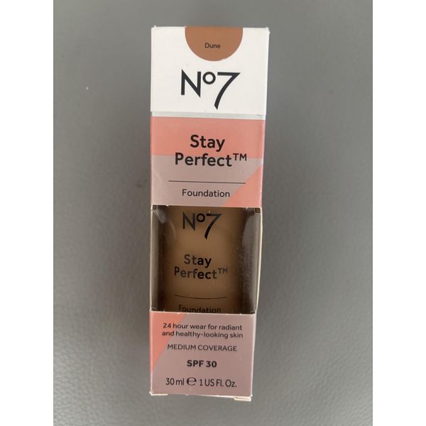 No7 Stay Perfect Foundation, 30ml, Dune