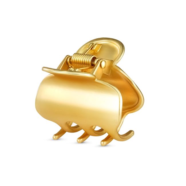 ANDANTE Premium Collection - Elegante Haarklammer in Farbe Gold - 3,5 cm x 3,5 cm - Aus hochwertigem Metall