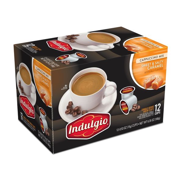 Indulgio 72 Count (Sweet & Salty Caramel Cappuccino)