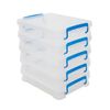 Super Stacker Document Boxes - Clear, 5 Pack - Perfect for Organizing & Storing!