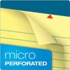 TOPS 63383 Double Docket Writing Pad, 8 1/2 x 11 3/4, Canary, 100 Sheets