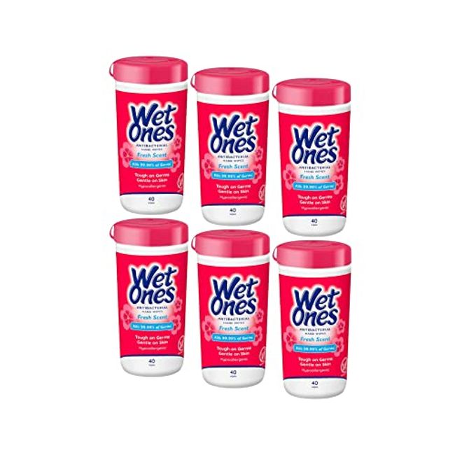 Wet Ones Fragrance-Free Sensitive Skin Wipes - 12 Pack (40 ct