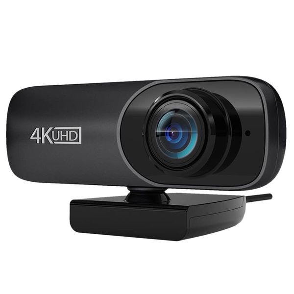Bordhap Webcam 4K Uhd 3840X2160P Webcam 800W Pixels Computer Camera 120° Groothoek Web Camera Met Microfoon