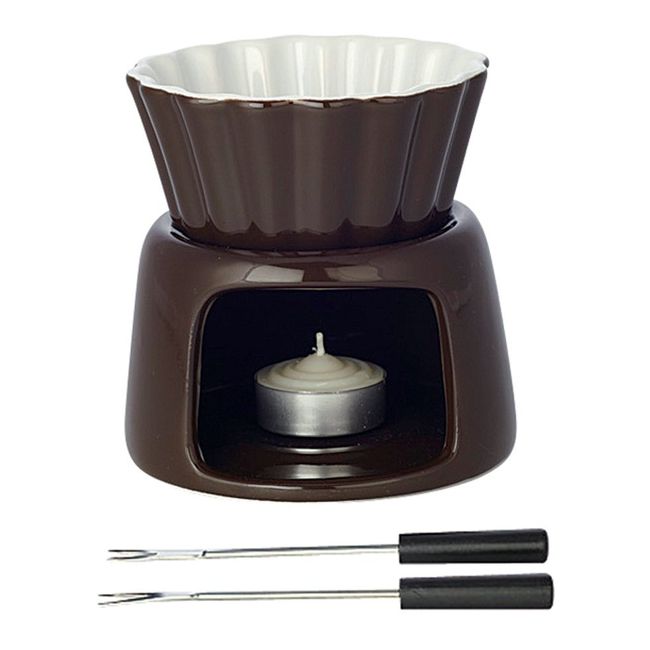 Kinto 36326 Mini Chocolate Fondue Candle, Bitter