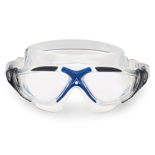 Aquasphere Unisex's Vista Regular Swimming Goggles, Blue/Clear Lens