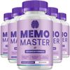 (5 Pack) Memo Master Supplement Capsules – Memo Master All Natural Memory