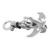 Grappling Hook, Claw Outdoor Survival Carabiner with Rope Tool Foldable Grappling Hook Climbing