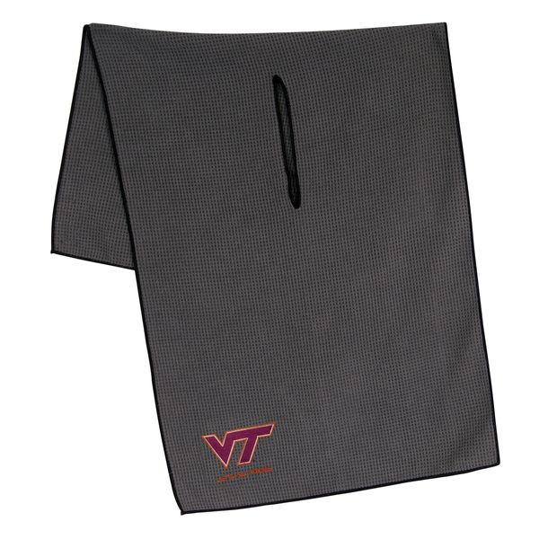Team Effort Virginia Tech Hokies Grey Microfiber Towel