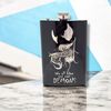 8oz BLACK We all have our Demons Flask