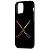 iPhone 12 mini Vintage Field Hockey Sticks Drawing Case