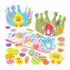 Baker Ross Easter Crowns - Pack of 3, Easter Crafts for Kids (AX814)
