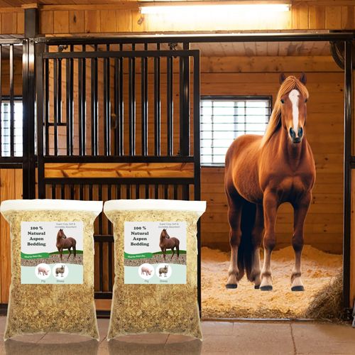 Treaton, Premium Natural Pine Animal Bedding – Dust-Free, Soft Shavings, Kiln-Dried & Heat-Treated for Indoor and Outdoor Pets, Set of 2