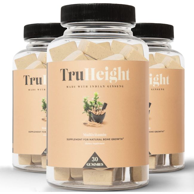 TruHeight 3 Pack Gummies