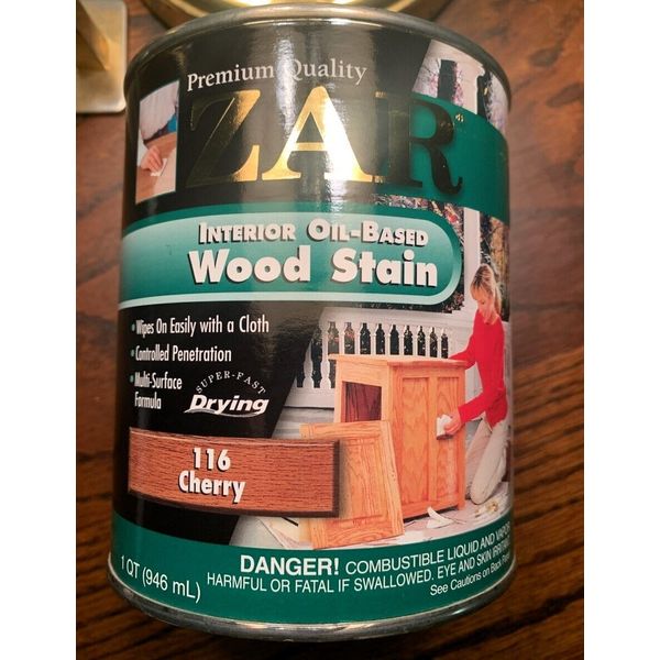 Zar Interior Stain 116 CHERRY Quart