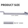 (2 Pack)Boat Hatch Support Spring Holder Stainless Steel Marine Hardware 8-1/3"