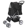 Dog Cat Stroller Cat Walk Folding Travel Cart for Small Medium Pets Foldable
