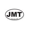 JMT John Muir Trail Oval Sticker Decal 24"x14.88"