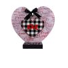 AGD Valentines Decor -  LOVE Double-sided Heart Table Sitter 12inch
