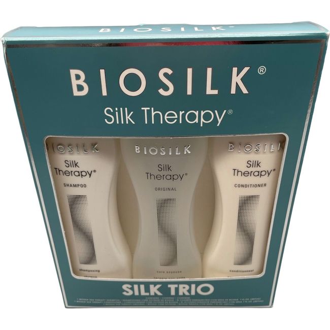 biosilk silk therapy Shampoo Conditioner Silk Trio FREE SHIPPING