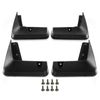 4PCS Splash Guards Mud Flaps Mudguards Molded for Lexus ES350 ES300H 2013-2018
