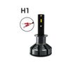 H1 LED Headlight Fog Bulb Kit Pair Beam Adjustable Conversion White 6000K