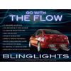 Blinglights 2 Piece Rear Bumper Diffuser Exhaust Panels Universal Performance Body Kit Parts