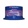 Verbatim 43758 DVD+R 8x DL Matt Silver 50 pack