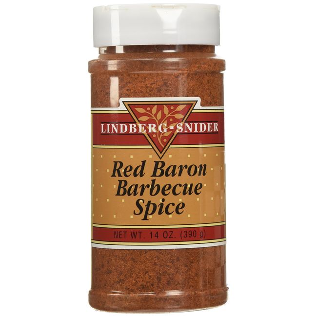 Lindberg-Snider Red Baron Barbecue Spice 14oz.