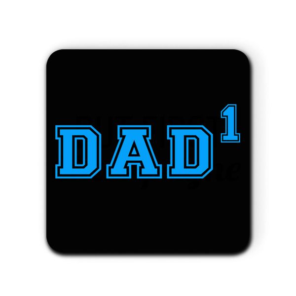 Number One Dad Kitchen Coaster for Mug Coffee Cup Gift