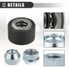 X AUTOHAUX Universal Wheel Stud Installer Tool, Iron, Silver Tone, 1Set
