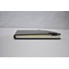 Black Leather Notebook Journal Lined Page Branded 8-1/2"x5-1/2" Elastic Bookmark