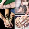 COKTAK 64 Sheets Variety Tiny Waterproof Temporary Tattoos For Men Women, Moon Star Butterfly Birds Planets Fake Tattoos For Kids Adults, Arm Neck Face Letters Temp Tattoo Temporary Tatoos Sticker Set