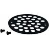 Belle Foret Shower Strainer with Screws, Oil Rubbed Bronze