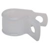 Cable Clamp, Fixed Diameter, Screw, Natural, 100 PK - 6EEF0