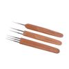 3 Pcs Hair Dreadlock Crochet Dreadlock Needle 0.5mm (1 Hook, 2 Hook, 3 Hooks)