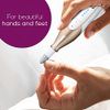 Beurer Replacement Manicure + Pedicure Tool Tips Compatible with the MP64 and MP66, High-quality Sapphire & Felt Electric Nail File Bits For Perfectly Cared For Nails