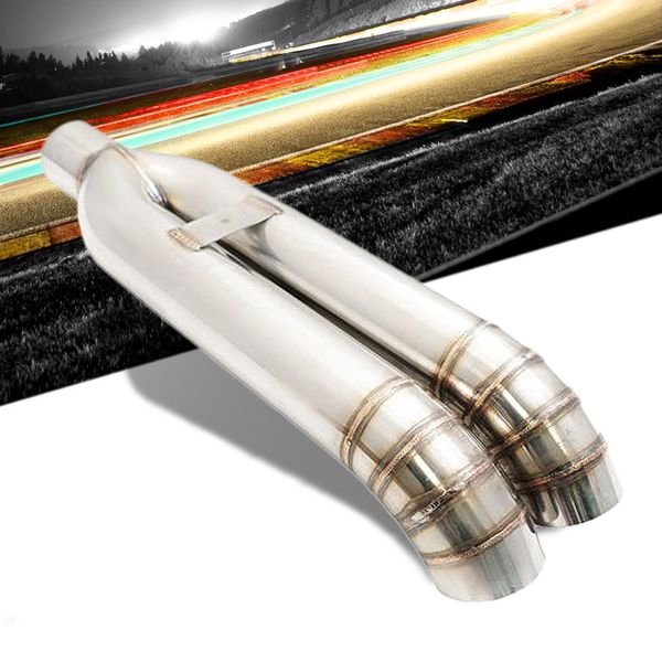 Megan Stainless 3" VIP Dual/Turn Down Exit Blast Style Exhaust Muffler Tip