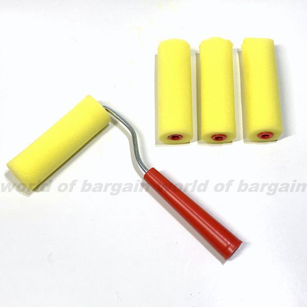 Foam PAINT Rollers Mini Handle Refills Replacement Cover 3/8 inch NAP LATEX /OIL