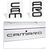 Rear Bumper Inlay Decals - 93-02 Camaro - (Color: Flat Black)