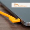 Tether Tools CUC15RT2RT-ORG Tether Pro USB-C to USB-C Dual Right Angle Orange