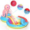 Kiddie Pool Ocean Animal Inflatable Play Center with Slide Sprayer