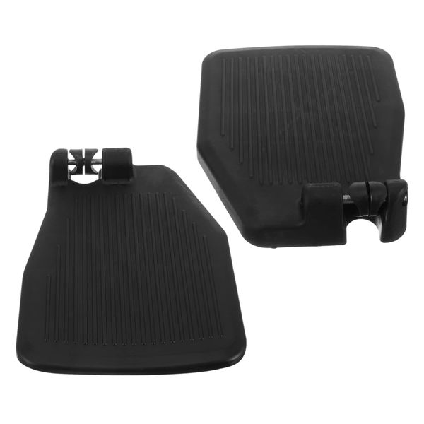 COOLHIYA 1 Pair Wheelchair Footrest Wheelchair Pedal Patient Heavy Duty Wheelchair Pedals Wheelchair Leg Leg Pad Heavy Duty Wheelchair Footplate Foot Pedals Plastic Foottoe