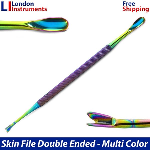 Beauty Cuticle Pusher Dead Skin Remover V-Shaped Skin Remover D-End Tools New CE