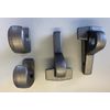 Euro Hitch Weld on Attachment Mounting Hooks Kit 2 Hooks & 2 Bottom Eye Brackets