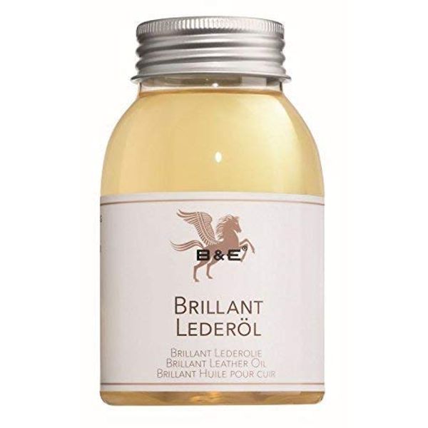 B & E-Brillant Lederöl 250ml Premium Leather Care Cream for Smooth Leather
