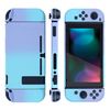 eXtremeRate PlayVital Back Cover for Nintendo Switch Console, NS Joycon Handheld Controller Separable Protector Hard Shell, Protective Case for Nintendo Switch - Gradient Violet Blue