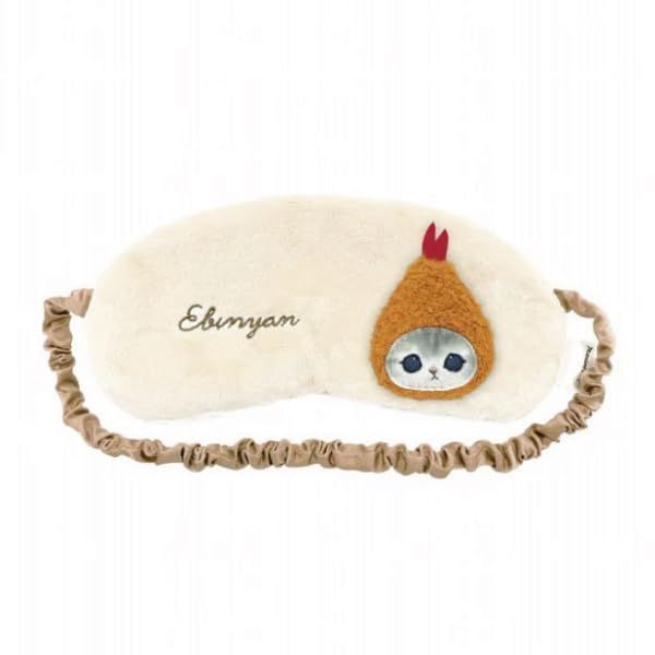 Marimocraft Mofusand Eye Mask, Fluffy, Shrimp