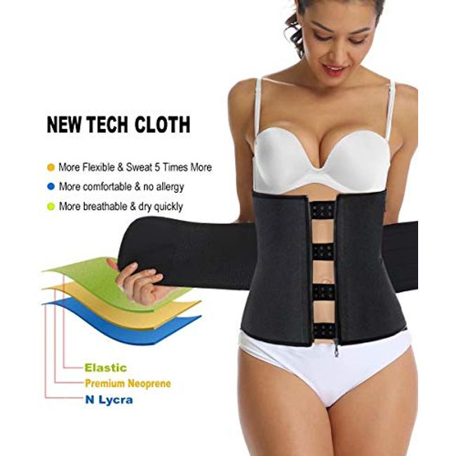 Waist trainer discount for large stomach