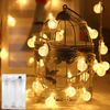 fogman Illuminated Fairy Lights String Lights Decorative LED (White (3m Battery))